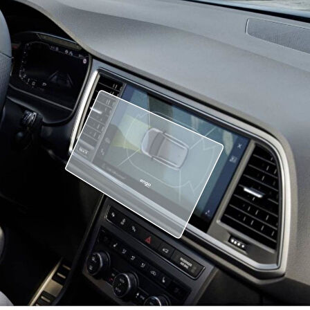 Cupra Ateca 9.2 inç Multimedya Mat Ekran Koruyucu Şeffaf