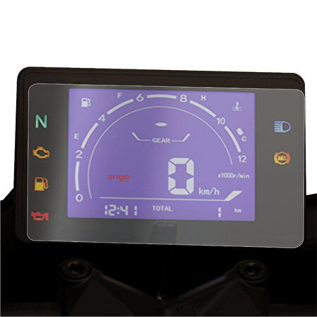 RKS RZ 250S Mat Ekran Koruyucu Şeffaf Maxi Scooter