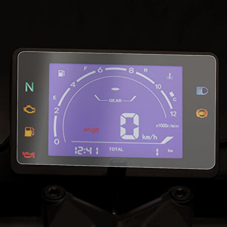 RKS RZ 250S Mat Ekran Koruyucu Şeffaf Maxi Scooter