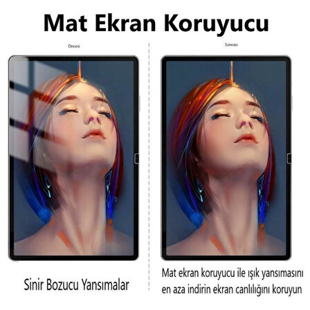 Huawei MatePad 12 X Mat Ekran Koruyucu Şeffaf 12 inç