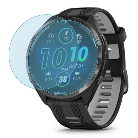 Garmin Forerunner 965 Ekran Koruyucu Nano Şeffaf 2 Adet