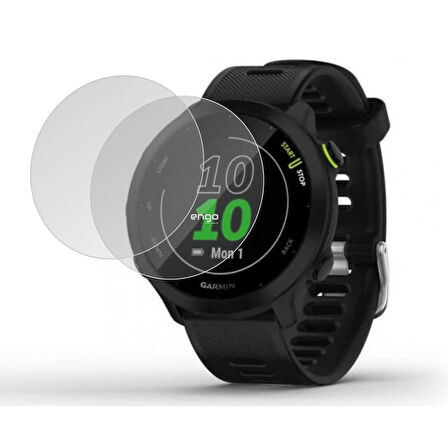 Garmin Forerunner 55 Mat Ekran Koruyucu TPU Film 2 Adet