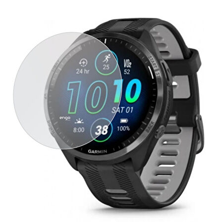 Garmin Forerunner 55 Mat Ekran Koruyucu TPU Film 2 Adet