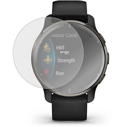 Garmin Venu 2 Plus Mat Ekran Koruyucu TPU Film 2 Adet
