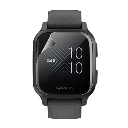 Garmin Venu Sq Mat Ekran Koruyucu TPU Film Şeffaf 2 Adet