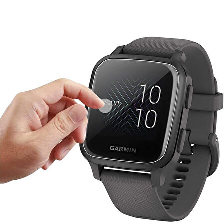 Garmin Venu Sq Mat Ekran Koruyucu TPU Film Şeffaf 2 Adet