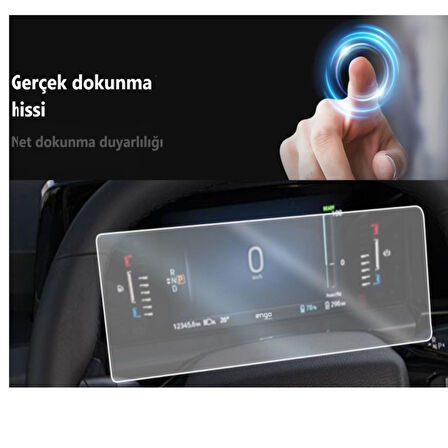 Ford Tourneo Custom Mat Ekran Koruyucu 8 inç Gösterge