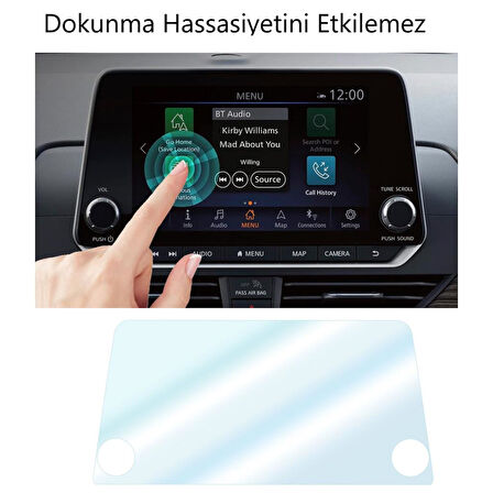 Nissan Juke Ekran Koruyucu 8 inç Multimedya Navigasyon