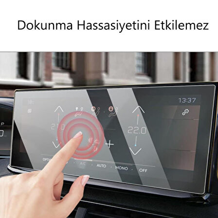 Citroen e-C3 Ekran Koruyucu 10.25 inç Multimedya Navigasyon