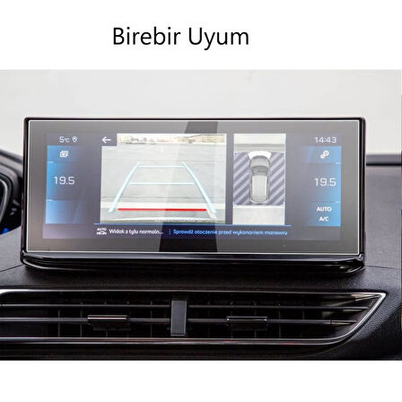 Citroen e-C3 Mat Ekran Koruyucu 10.25 inç Multimedya