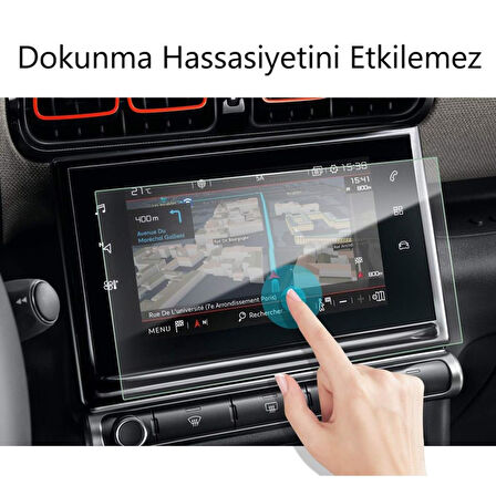 Citroen C3 Aircross Ekran Koruyucu 7 inç Multimedya