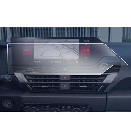 Citroen E-C4 10 inç Mat Ekran Koruyucu Multimedya Navigasyon
