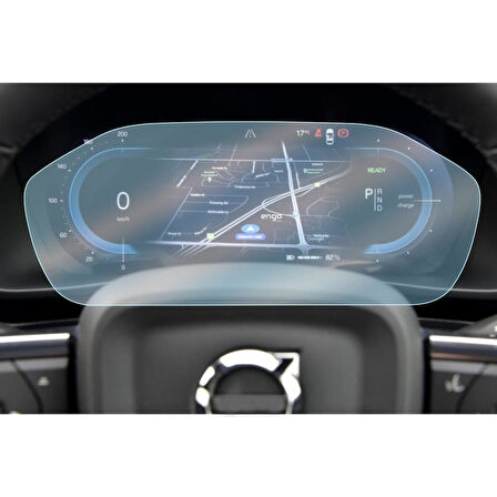 Volvo XC60 12.3 inç Ekran Koruyucu Dijital Gösterge Parlak