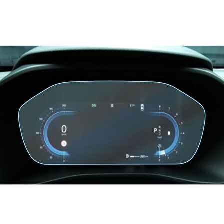 Volvo S90 12.3 inç Ekran Koruyucu Dijital Gösterge Parlak