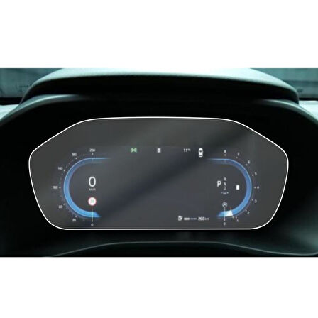 Volvo S90 12.3 inç Mat Ekran Koruyucu Dijital Gösterge