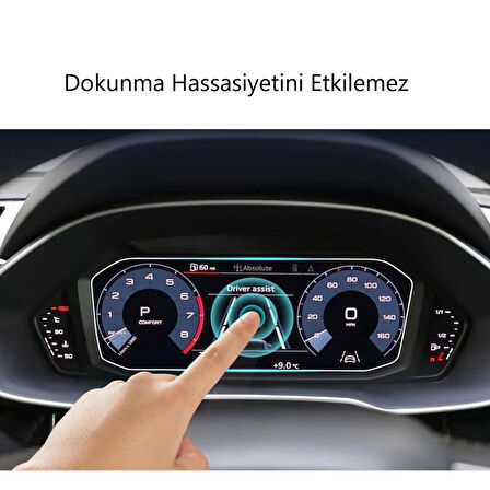 Audi Q3 10.25 inç Ekran Koruyucu Dijital Gösterge Nano