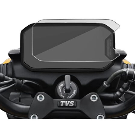 TVS Raider 125 Mat Ekran Koruyucu Dijital Gösterge KM Ekranı