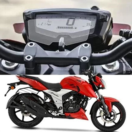 TVS Apache RTR 200 Mat Ekran Koruyucu Dijital Gösterge