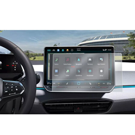 Volkswagen ID.Buzz 12.9 inç Mat Ekran Koruyucu Multimedya