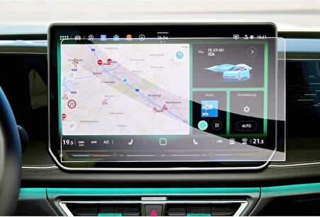 Volkswagen ID.Buzz 12.9 inç Mat Ekran Koruyucu Multimedya