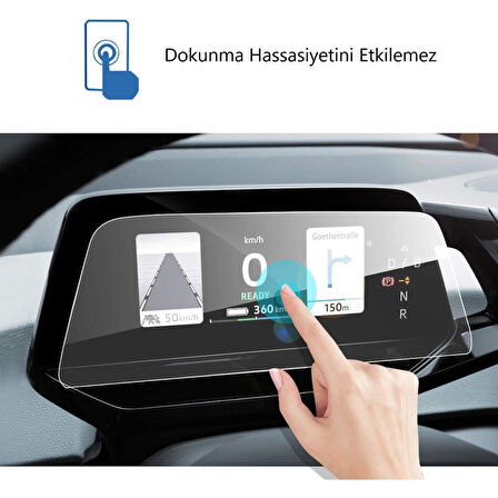 Volkswagen ID.Buzz 5.3 inç Mat Ekran Koruyucu Gösterge