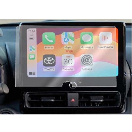 Toyota Yaris Hybrid Mat Ekran Koruyucu 10.5 Multimedya 2025