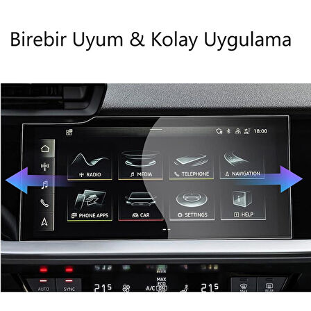 Audi A3 Ekran Koruyucu 10.1 inç 8Y Multimedya Nano 2025