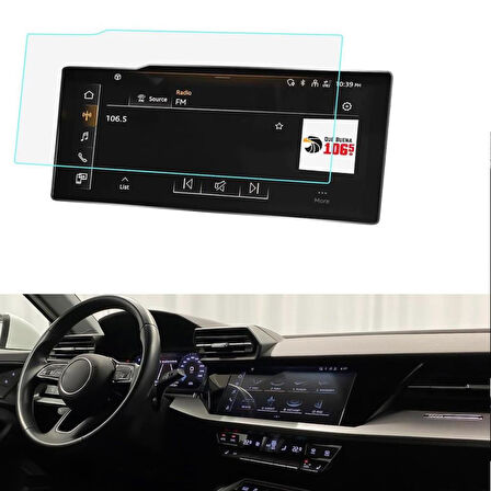 Audi A3 Ekran Koruyucu 10.1 inç 8Y Multimedya Nano 2025