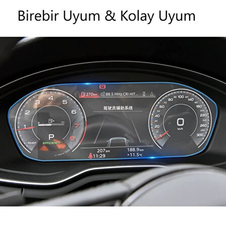 Audi A3 Ekran Koruyucu 12.3 inç 8Y Dijital Gösterge 2025