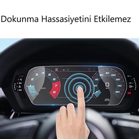 Audi A3 Mat Ekran Koruyucu 10.1 inç 8Y Dijital Gösterge 2025
