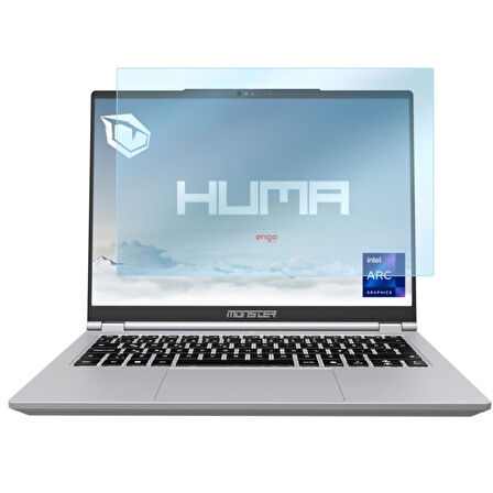 Monster Huma H4 V7 Ekran Koruyucu 14 inç Nano Şeffaf 16:10