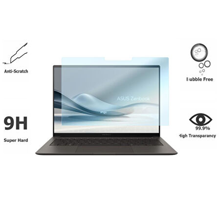 Asus Zenbook A14 Ekran Koruyucu 14 inç Nano Şeffaf 16:10