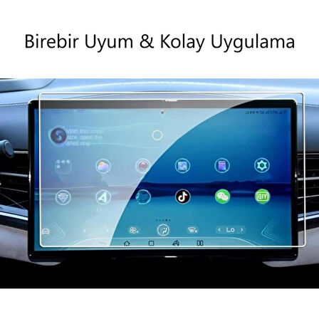 BYD TANG 15.6 inç Ekran Koruyucu Multimedya Nano Şeffaf