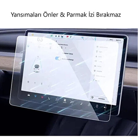 BYD TANG 15.6 inç Mat Ekran Koruyucu Multimedya Şeffaf