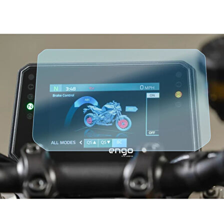 Yamaha R9 Ekran Koruyucu 5 inç Nano TFT Dijital Gösterge