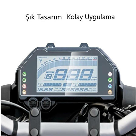 Yamaha R7 Ekran Koruyucu Nano TFT Dijital Gösterge Parlak