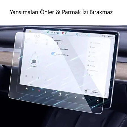 BYD SEAL U EV 15.6 inç Mat Ekran Koruyucu Multimedya Şeffaf