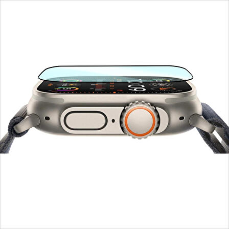 Engo Apple Watch Ultra Ekran Koruyucu Flexible Tam Kaplama 1 2 ve 3