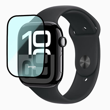Apple Watch 10 42mm Ekran Koruyucu Flexible Tam Kaplama
