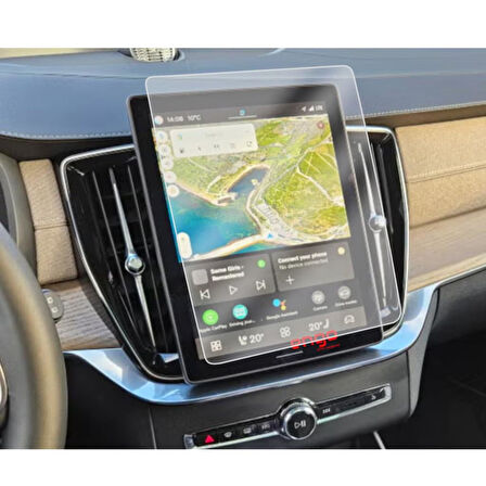 Volvo XC60 11.2 inç Mat Ekran Koruyucu Multimedya Şeffaf