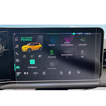 Renault 5 Mat Ekran Koruyucu 10.1 inç OpenR Link Multimedya