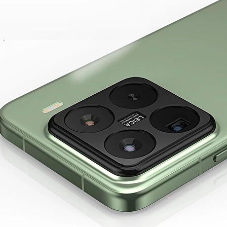 Xiaomi 15 Kamera Koruyucu 3D Temperli Cam 9H Sertlik