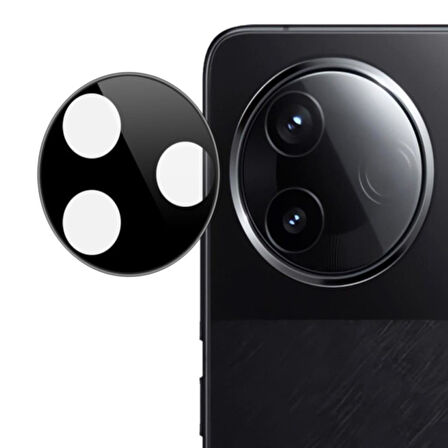 Xiaomi Poco F7 Pro Kamera Koruyucu 9H Sertlik Temperli Cam