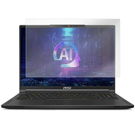 MSI Prestige A16 AI+ 16 inç Mat Ekran Koruyucu Şeffaf 16:9