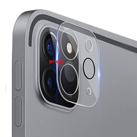 Apple iPad Pro 11 inç Kamera Koruyucu 3D Temperli Cam