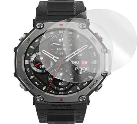 Amazfit T-Rex 3 Mat Ekran Koruyucu Anti Glare 2’li Set