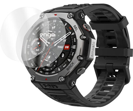 Amazfit T-Rex 3 Mat Ekran Koruyucu Anti Glare 2’li Set