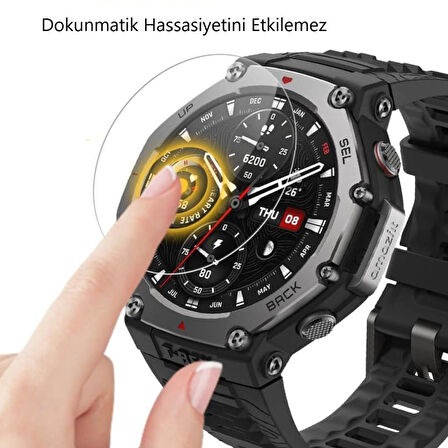 Amazfit T-Rex 3 Mat Ekran Koruyucu Anti Glare 2’li Set