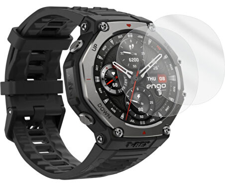 Amazfit T-Rex 3 Mat Ekran Koruyucu Anti Glare 2’li Set