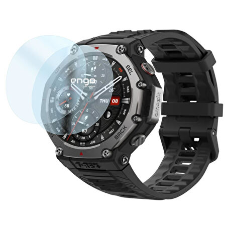 Amazfit T-Rex 3 Ekran Koruyucu Nano Şeffaf 9H Sertlik